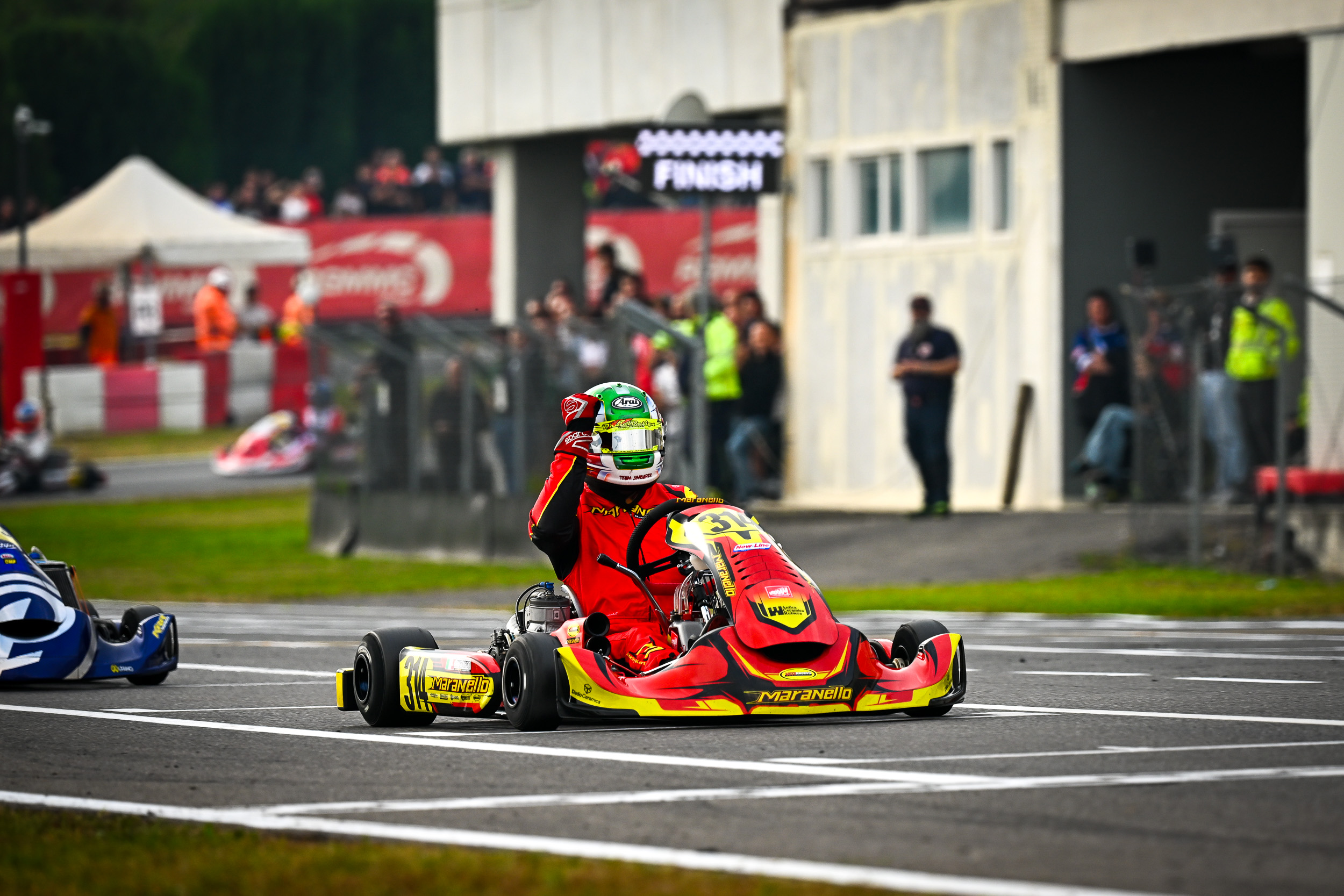 TPR Corse Rennkart im Renneinsatz
